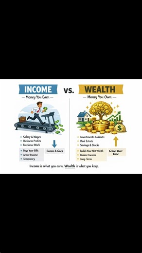 Income Vs Wealth