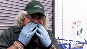 4.4K views · 60 reactions | The extreme working conditions cause the Undercover Boss' mustache to peel off in the middle of a job! Watch more on UNDERCOVER BOSS, FREE on #dabl! Watch now with antenna or your favorite streaming app, like Paramount+! Go to: https://bit.ly/3XVhQ8p | Iconic TV Moments | Facebook