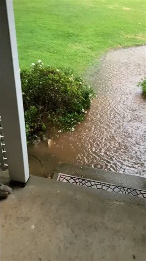Folsom yard floods after viewer video captures downpour