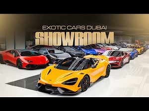 A Tour of Dubai's Super Hypercars Showroom! | Exotic Cars Dubai | 4K