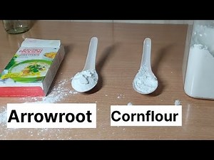 Difference between ararot and Cornflour । Ararot| Cornflour |