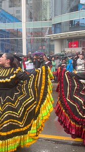 2.6K views · 87 reactions | An incredible performance from The Mexicans Folk Ballet, Toronto in the pouring rain. This amazing group performs every year in the St. Patrick’s Parade. They participate in honour of the Irish soldiers that fought for their country in the Mexican-American War. The St. Patrick's Battalion are national heroes. ¡Viva México | St Patrick’s Parade Toronto | Facebook