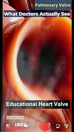 Educational 3D Heart Animation | How the Pulmonary Valve Works | 13