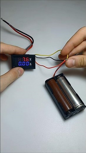 How to Use a Volt-Amp Meter.! #diy #inventions #shorts #shortvideo
