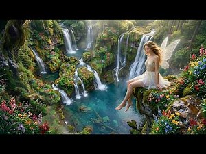 The Dancing Fairy Who Bathed in the Falls Before Sunrise