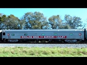 Ringling Circus Train The Greatest Train On Earth