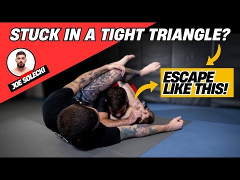 How To Escape a Triangle Choke (Even When It's Too Late)