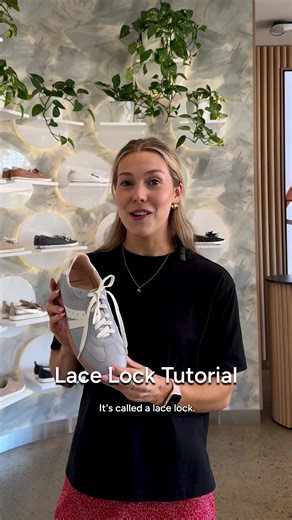 Lace Lock Tutorial to Prevent Heel Slip in Sneakers