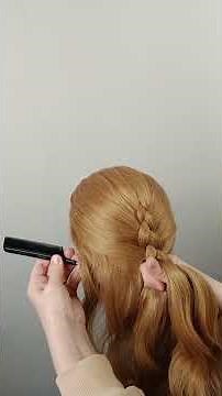 Elegant Dutch Braid Reverse French Braid Hairstyle #hair