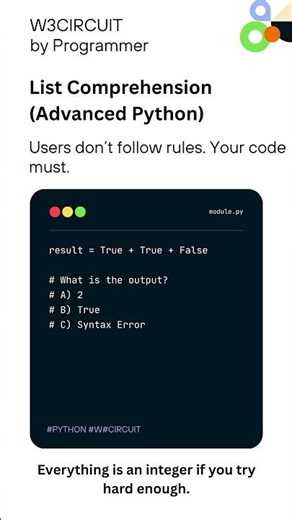 Python Logic Challenge! 🐍 Can you guess the output #shorts #coding