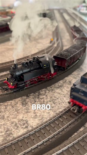 World most realistic BR80 steam locomotive 🚂
