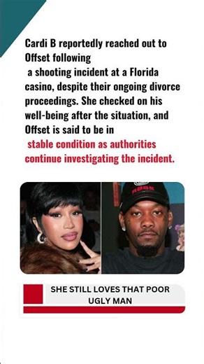 Offset Stable After Florida Casino Shooting; Cardi B Reaches Out Amid Divorce