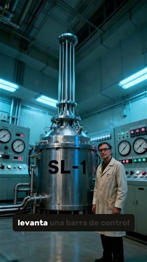 The reactor that exploded with a single movement