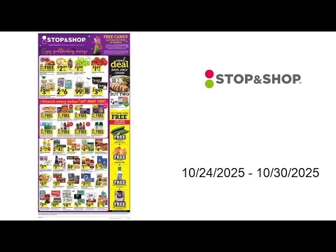 Stop & Shop Weekly Ad - 10/24/2025 - 10/30/2025