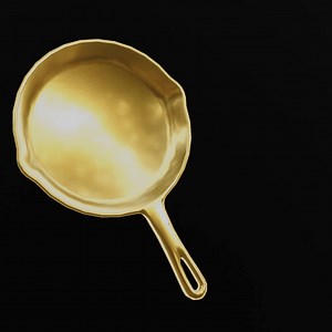 Golden Frying Pan