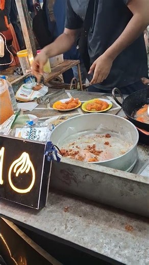 Eating Fried Momos 😋 | how to make Veg Momos at home? #friedmomo #friedmodakrecipe