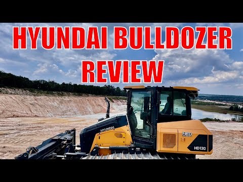 Can the Hyundai Dozer Handle This Huge Sand Hill?