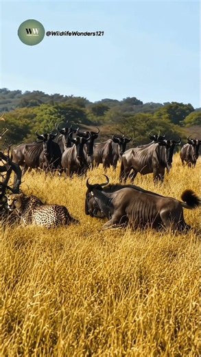 Wildebeest Breaks Free From Cheetah Attack! Safari Moment Caught on Camera