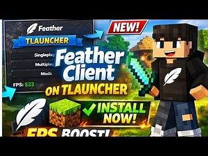 How to Download Feather Client on TLauncher (Easy & Working 2026)