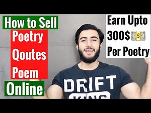 How to sell your poem and quotes online and earn money
