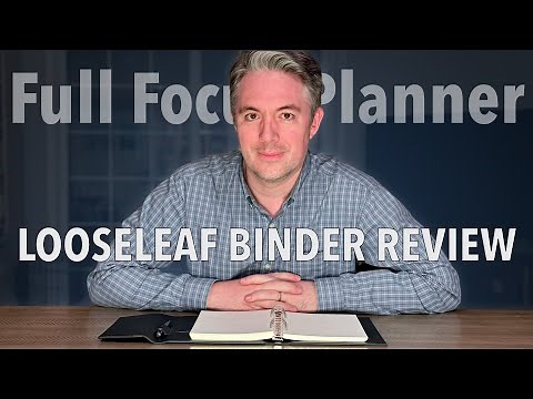 Looseleaf Full Focus Planner Review