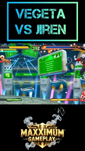 Vegeta SSB Destroys Jiren With One Massive Attack #dragonballz #anime #vegeta #jiren #fighting #vs