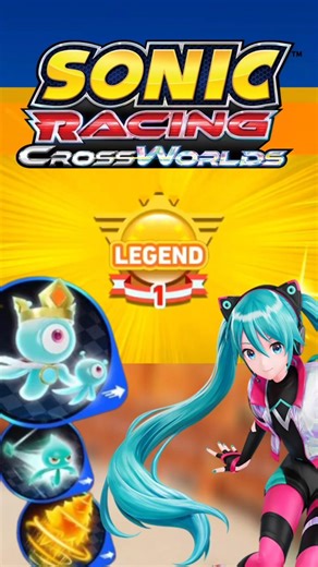 Bagging IS Meta! Legend 1 WITHOUT Ultimate Charge #sonicracingcrossworlds #gaming #shorts