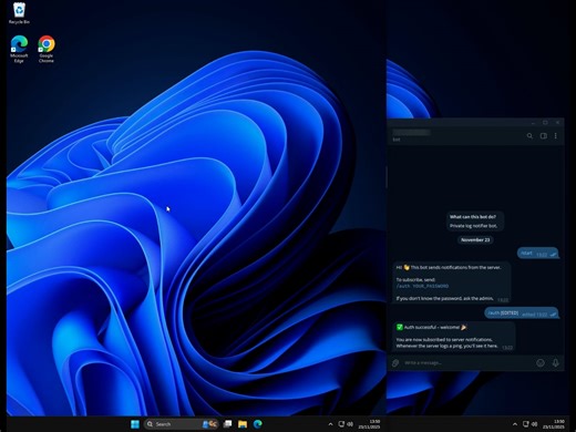 Telegram Bot Notifications