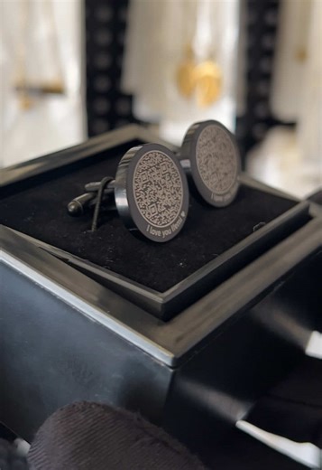 Personalized Engraved Cufflinks for Him