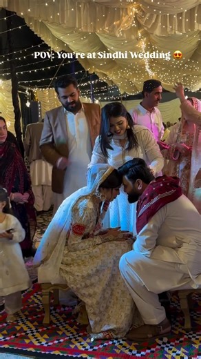 Sindhi weddings are not just weddings but emotions ♥️❤️Sindhi wedding culture #weddings