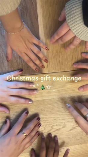 Christmas small gift exchange with friends 🎁🎄 #smallgiftexchange #friendsmas #smallgiftideas