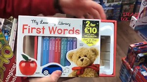 Here's a closer look at the My Learning Library First Words Set, which is ONLY £5.60 only with code: DWM20 at The Works. However, these brilliant books for small hands are also part of the 2 for £10 promotion in-store and online at The Works Affiliate Link 👉 https://babydealsuk.com/2b09 | Baby Deals UK