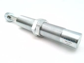 Amazon.com: FESTO YSR-25-40-C 3MS MAX Velocity, AUTOAjustable, Sellos NBR, CARCASA DE Acero Galvanizado, Carrera de 24MM, Amortiguador, De Acción Única : Industrial y Científico