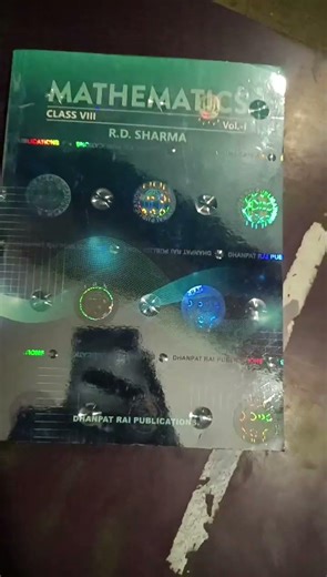 New Edition 2026 R.D. Sharma Math vol.1 Class 8th