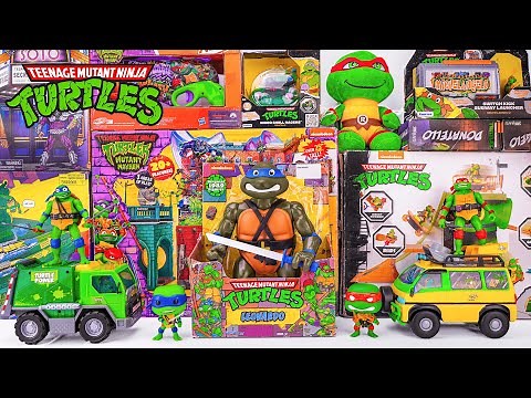 Unboxing Teenage Mutant Ninja Turtles | Secret Box of 4 Ninja Turtle Warriors | Battle Arena Playset