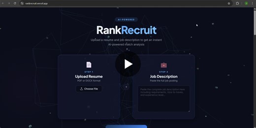 Building RankRecruit from Scratch with Custom ML Pipeline | Jaineel Sheth posted on the topic | LinkedIn