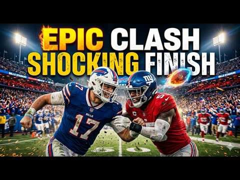 Bills vs Giants Full Game Highlights 💥 Touchdowns & Big Moments