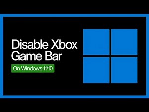 How to Remove the XBox Game Bar on Windows 11 | How to Disable Xbox Game Bar Windows 11/10