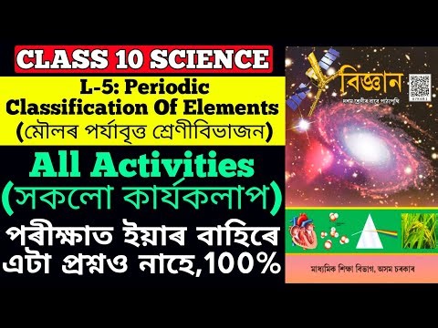 Class 10 science Lesson 5 all activities| half yearly exam 2025 science common questions | hslc 2026