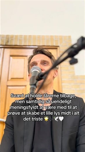 Lille Stjerne - Sunget til mindehøjtidelighed 🌟🎶🕊️🤍 #sangetilfarvel #sangetillivet