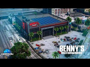Bennys Mechanic - [FiveM MLO - GTA V Interior]