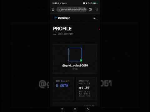 DELTA HASH PROJECT II TGE, Q2, 2026 II MINING START ON THE 15TH OF FEBRUARY, 2026 II REGISTER NOW!!