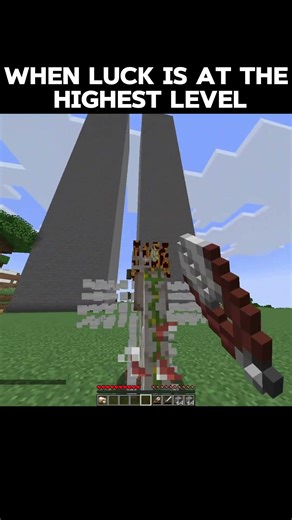 Minecraft when failure is on my side #minecraft #shorts #funny