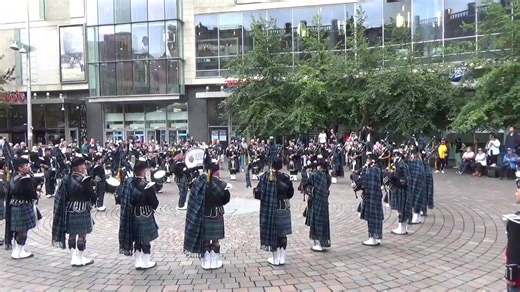 The Tattoo Pipes and Drums bringing the magic of the Edinburgh Tattoo to Piping Live | We Love Pipe Bands