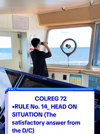 COLREG Rule 14: Navigating Head-On Situations