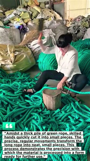 Cutting the Rope into Small Pieces: Precision in Every Move.