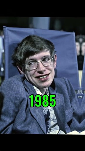 Evolution of Stephan Hawking (1943-2018) 😱