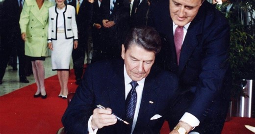 What did Reagan actually say about tariffs? Read the transcript of his 1987 address