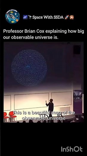 How Vast Is the Observable Universe? 🌌 | Brian Cox #Astronomy #moon #nasa #universe #cosmicweb