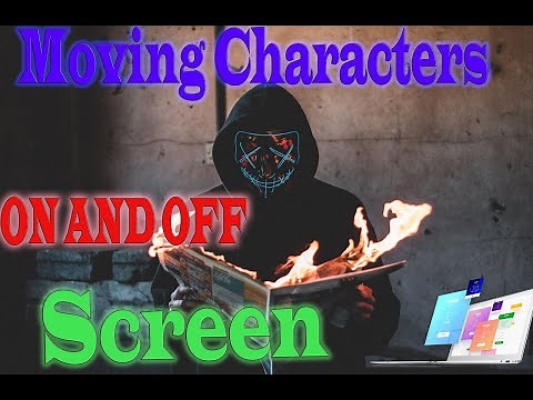 TOONLY TUTORIALS - MOVING CHARACTERS ON AND OFF SCREEN
